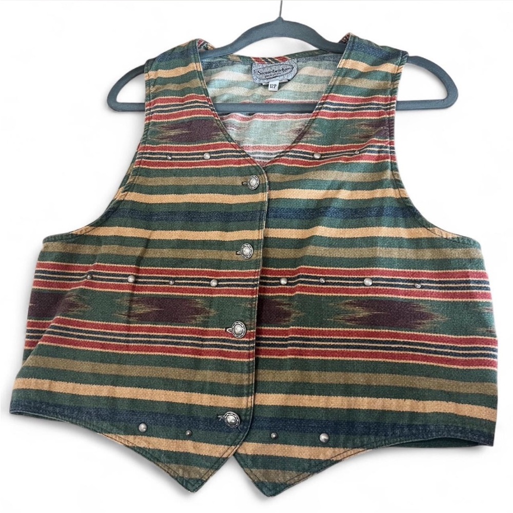 vintage western vest